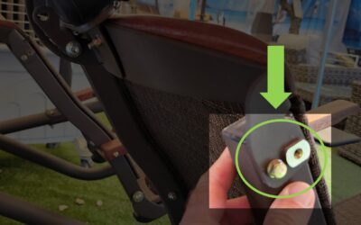 How to Replace the Seat Fabric on Your 422SB Swing